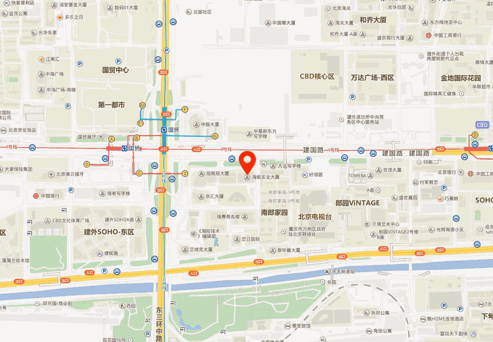 海航实业大厦位置地图
